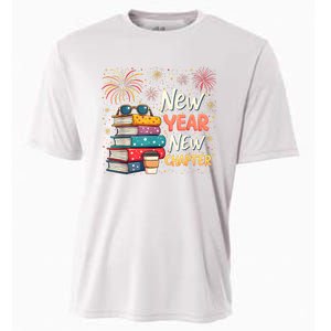 Book Lover New Year New Chapter Happy New Year 2025 Cooling Performance Crew T-Shirt