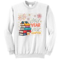 Book Lover New Year New Chapter Happy New Year 2025 Sweatshirt