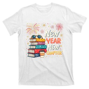 Book Lover New Year New Chapter Happy New Year 2025 T-Shirt