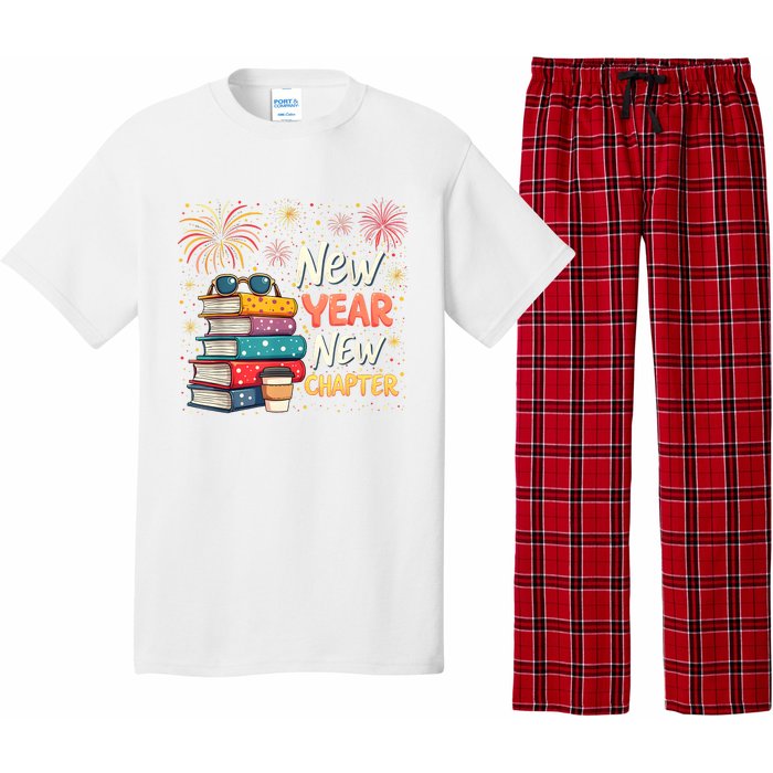 Book Lover New Year New Chapter Happy New Year 2025 Pajama Set