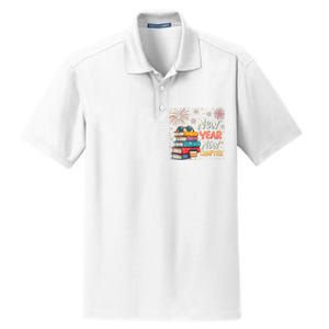 Book Lover New Year New Chapter Happy New Year 2025 Dry Zone Grid Polo