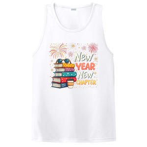 Book Lover New Year New Chapter Happy New Year 2025 PosiCharge Competitor Tank