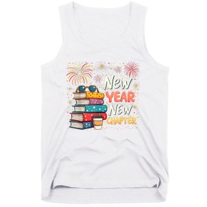 Book Lover New Year New Chapter Happy New Year 2025 Tank Top