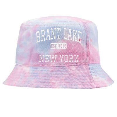 Brant Lake New York Ny Vintage Tie-Dyed Bucket Hat