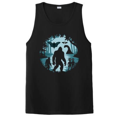 Bigfoot Loch Ness Monster Ufo And Aliens! PosiCharge Competitor Tank