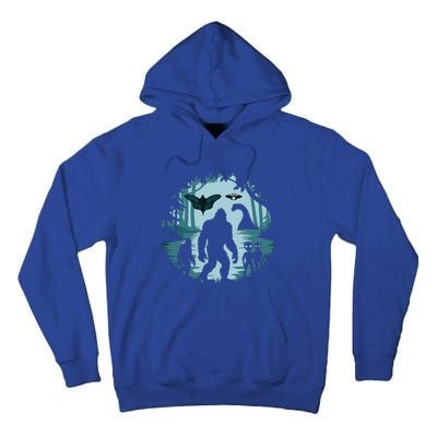 Bigfoot Loch Ness Monster Ufo And Aliens! Tall Hoodie