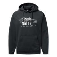 Bougie Like Natty In The Styrofoam Dad Bod Beer Humor Performance Fleece Hoodie