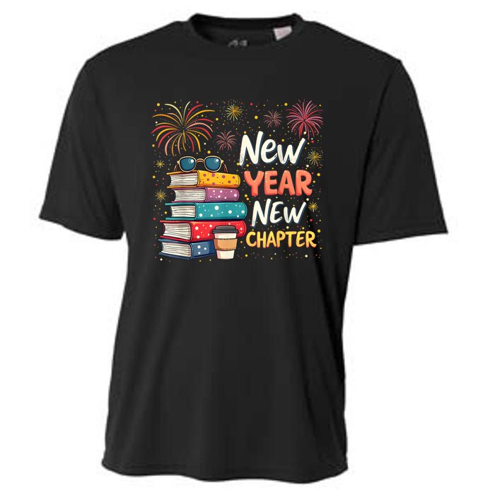 Book Lover New Year New Chapter Happy New Year 2025 Cooling Performance Crew T-Shirt