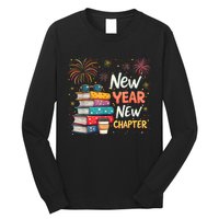 Book Lover New Year New Chapter Happy New Year 2025 Long Sleeve Shirt