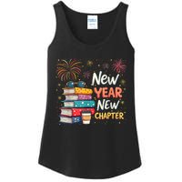 Book Lover New Year New Chapter Happy New Year 2025 Ladies Essential Tank