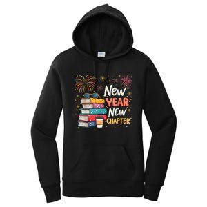 Book Lover New Year New Chapter Happy New Year 2025 Women's Pullover Hoodie