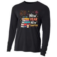 Book Lover New Year New Chapter Happy New Year 2025 Cooling Performance Long Sleeve Crew