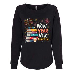 Book Lover New Year New Chapter Happy New Year 2025 Womens California Wash Sweatshirt