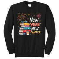 Book Lover New Year New Chapter Happy New Year 2025 Tall Sweatshirt