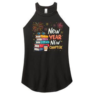 Book Lover New Year New Chapter Happy New Year 2025 Women's Perfect Tri Rocker Tank