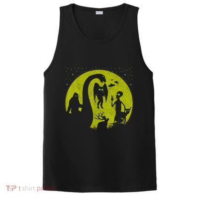 Bigfoot Loch Ness Monster And Mothman Ufos Chupacabra Alien PosiCharge Competitor Tank