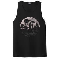 Bigfoot Loch Ness Monster Mothman And Aliens! Funny Cryptid PosiCharge Competitor Tank