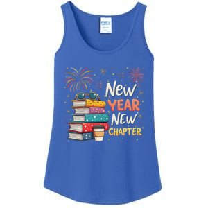 Book Lover New Year New Chapter Ladies Essential Tank