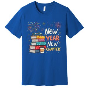 Book Lover New Year New Chapter Premium T-Shirt