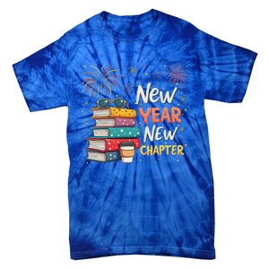 Book Lover New Year New Chapter Tie-Dye T-Shirt