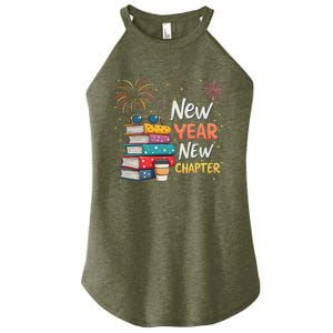 Book Lover New Year New Chapter Women's Perfect Tri Rocker Tank