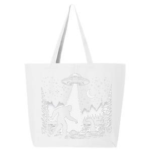 Bigfoot Loch Ness Monster & Ufo Alien Spaceship 25L Jumbo Tote