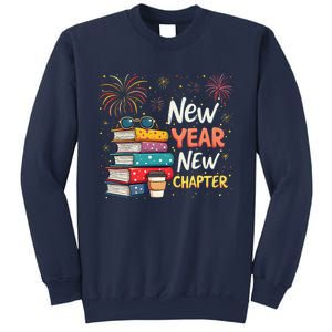 Book Lover New Year New Chapter Happy New Year 2025 Sweatshirt