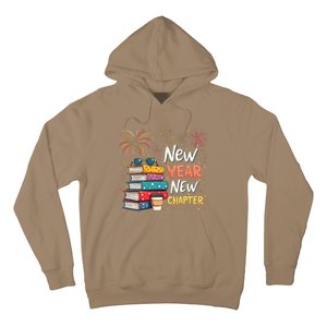 Book Lover New Year New Chapter Happy New Year 2025 Hoodie