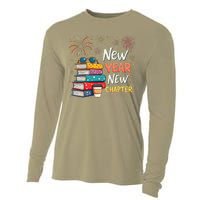 Book Lover New Year New Chapter Happy New Year 2025 Cooling Performance Long Sleeve Crew