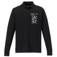 Better Luck Next Life Performance Long Sleeve Polo