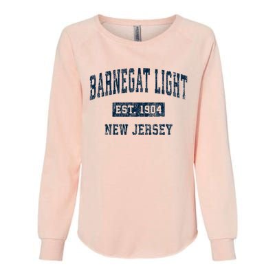 Barnegat Light New Jersey Nj Vintage Sports Womens California Wash Sweatshirt