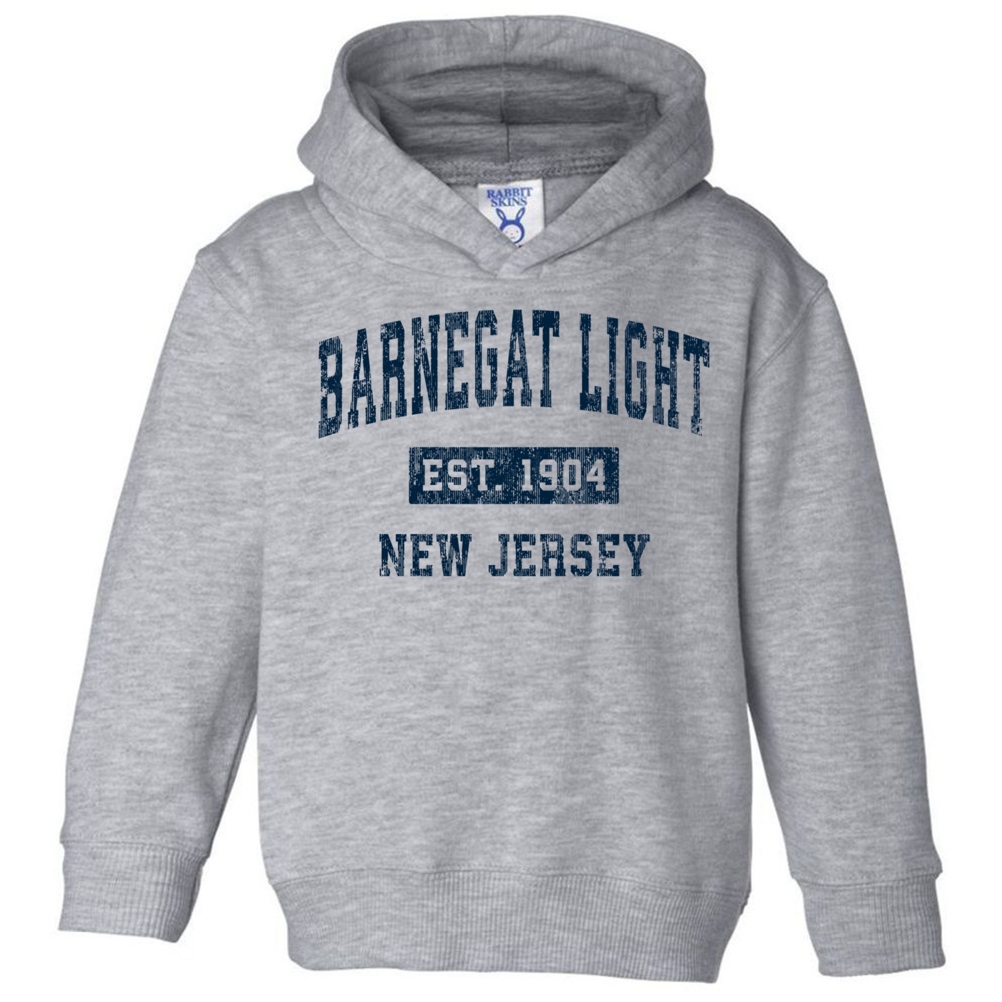 Barnegat Light New Jersey Nj Vintage Sports Toddler Hoodie
