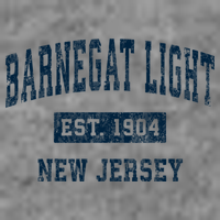 Barnegat Light New Jersey Nj Vintage Sports Toddler Hoodie