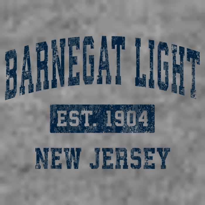Barnegat Light New Jersey Nj Vintage Sports Toddler Hoodie