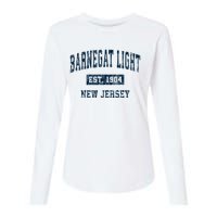 Barnegat Light New Jersey Nj Vintage Sports Womens Cotton Relaxed Long Sleeve T-Shirt