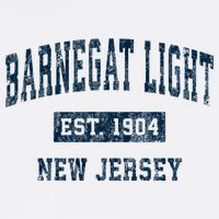 Barnegat Light New Jersey Nj Vintage Sports Long Sleeve Shirt