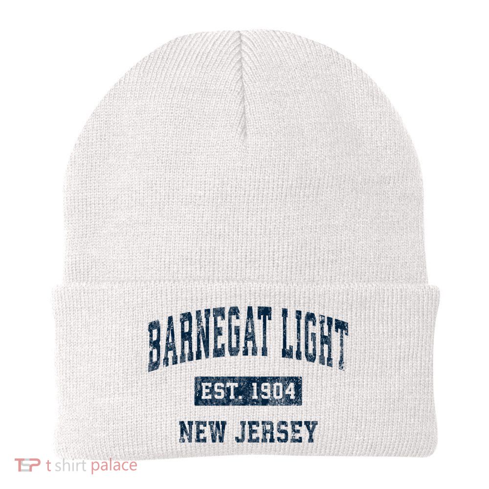 Barnegat Light New Jersey Nj Vintage Sports Beanie