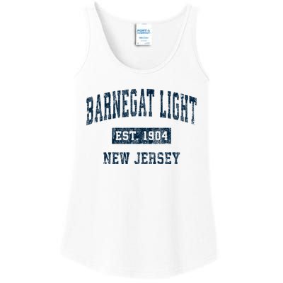 Barnegat Light New Jersey Nj Vintage Sports Ladies Essential Tank