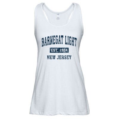 Barnegat Light New Jersey Nj Vintage Sports Ladies Essential Flowy Tank