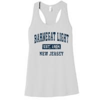 Barnegat Light New Jersey Nj Vintage Sports Women's Racerback Tank