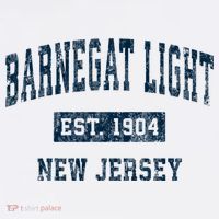 Barnegat Light New Jersey Nj Vintage Sports Baby Bodysuit