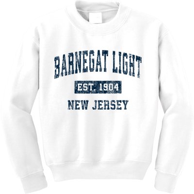 Barnegat Light New Jersey Nj Vintage Sports Kids Sweatshirt