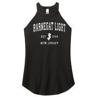 Barnegat Light New Jersey Nj Vintage Sports Women's Perfect Tri Rocker Tank