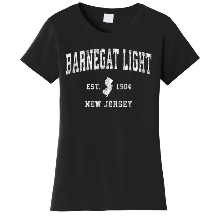 Barnegat Light New Jersey Nj Vintage Sports Women's T-Shirt