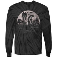 Bigfoot Loch Ness Monster Mothman And Aliens! Funny Cryptid Tie-Dye Long Sleeve Shirt