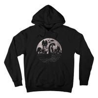 Bigfoot Loch Ness Monster Mothman And Aliens! Funny Cryptid Tall Hoodie