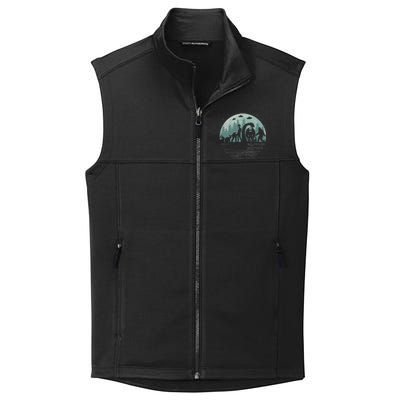 Bigfoot Loch Ness Monster With Mothman Aliens! Funny Cryptid Collective Smooth Fleece Vest