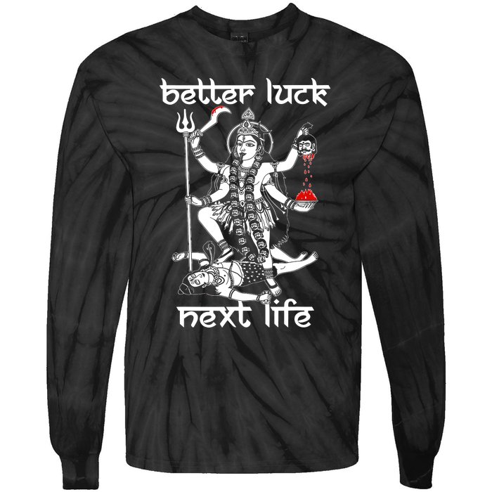 Better Luck Next Life Tie-Dye Long Sleeve Shirt