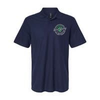 Born Lucky On St Patricks Day For Birthday Party Softstyle Adult Sport Polo