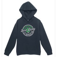 Born Lucky On St Patricks Day For Birthday Party Urban Pullover Hoodie